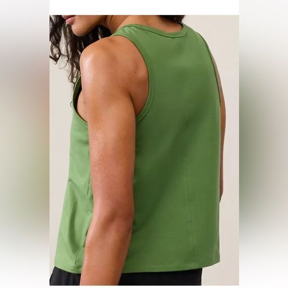 NWT New ATHLETA Essential Tank Top Baja Green Small S - Picture 6 of 7